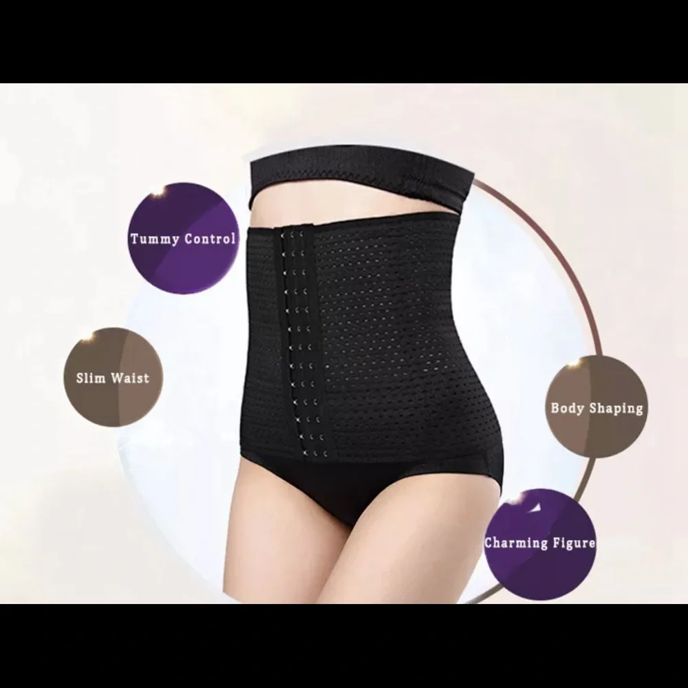 Brand New Women Breathable Tummy Control Girdle Belt Body Shaper Waist T… - Picture 2 of 8